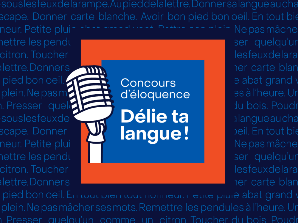 Concours d'éloquence Délie ta langue